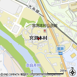 長野県松本市宮渕本村周辺の地図