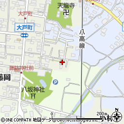 群馬県藤岡市藤岡501-2周辺の地図