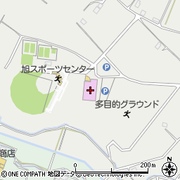 鉾田市役所　旭市民センター旭スポーツセンター周辺の地図