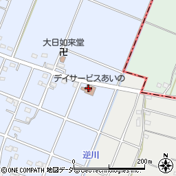 デイサービスあいの周辺の地図