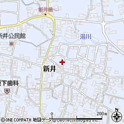長野県松本市里山辺新井6044周辺の地図