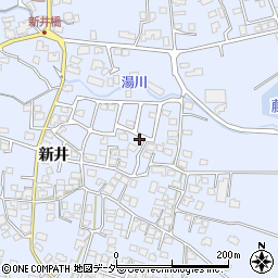 長野県松本市里山辺新井6016周辺の地図