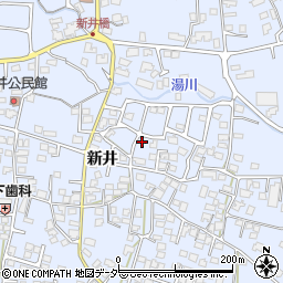 長野県松本市里山辺新井6035周辺の地図