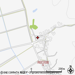 福井県あわら市滝22-5周辺の地図