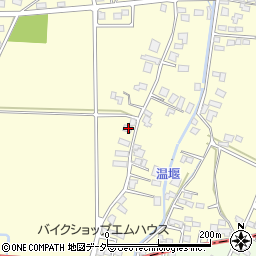 長野県安曇野市三郷温301周辺の地図