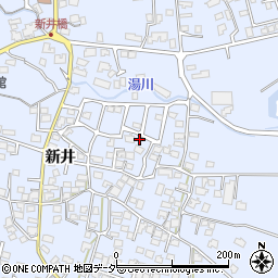 長野県松本市里山辺新井6015周辺の地図