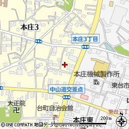 カーコンビニ倶楽部本庄店周辺の地図