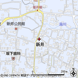 長野県松本市里山辺新井1494周辺の地図