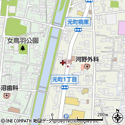 有限会社青木昌平商店周辺の地図