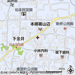 長野県松本市里山辺新井1544-4周辺の地図