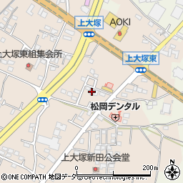 群馬県藤岡市上大塚330周辺の地図