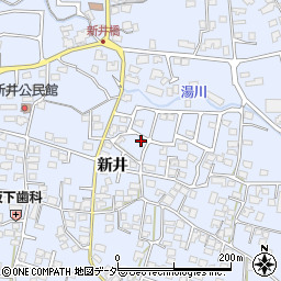 長野県松本市里山辺新井6043周辺の地図