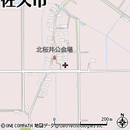 長野県佐久市桜井北桜井775-1周辺の地図