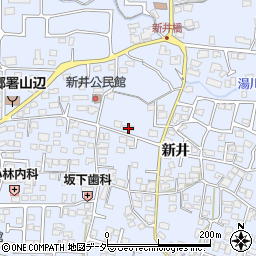 長野県松本市里山辺新井1485周辺の地図