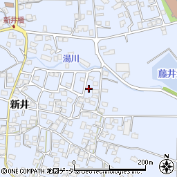 長野県松本市里山辺新井6004周辺の地図