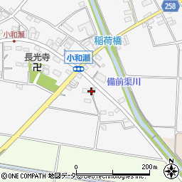 埼玉県本庄市小和瀬25周辺の地図