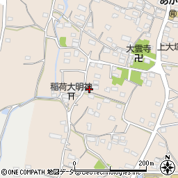 群馬県藤岡市上大塚883周辺の地図