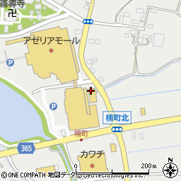 １００円ショップセリア館林店周辺の地図