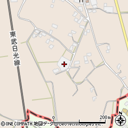 栃木県栃木市藤岡町藤岡2743周辺の地図