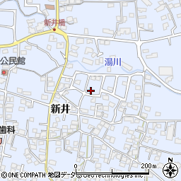 長野県松本市里山辺新井6032周辺の地図