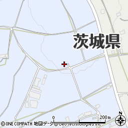 茨城県石岡市下林2075-26周辺の地図