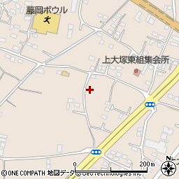 群馬県藤岡市上大塚419-1周辺の地図