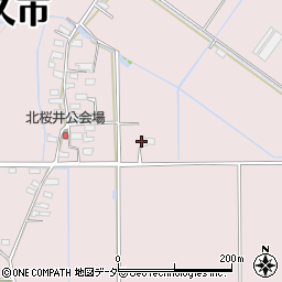長野県佐久市桜井852周辺の地図