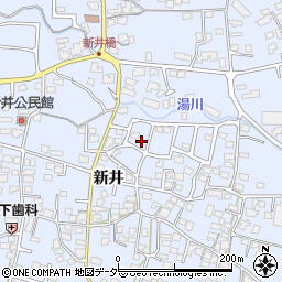 長野県松本市里山辺新井6049周辺の地図