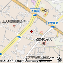 群馬県藤岡市上大塚329周辺の地図