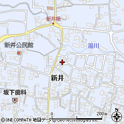 長野県松本市里山辺新井1804周辺の地図