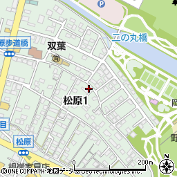 晃荘アパート周辺の地図