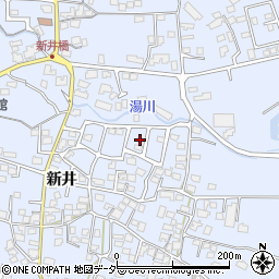 長野県松本市里山辺新井6023周辺の地図