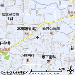 長野県松本市里山辺新井1443周辺の地図