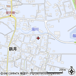 長野県松本市里山辺新井6013周辺の地図
