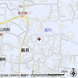 長野県松本市里山辺新井6034周辺の地図