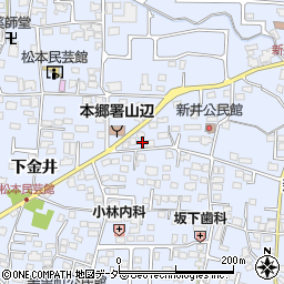 長野県松本市里山辺新井1436周辺の地図