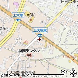 群馬県藤岡市上大塚264-4周辺の地図