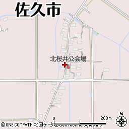 長野県佐久市桜井783-1周辺の地図