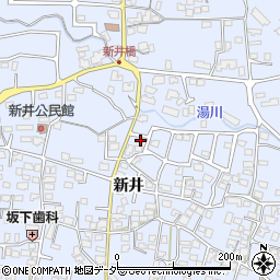 長野県松本市里山辺新井6061周辺の地図