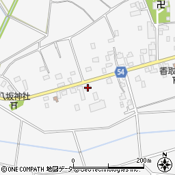 茨城県結城市大木454周辺の地図