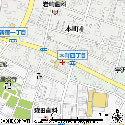 関口輪店周辺の地図