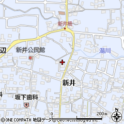 長野県松本市里山辺新井1489周辺の地図