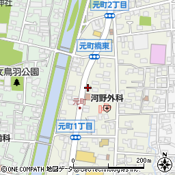 株式会社長野第一興商松本支店周辺の地図
