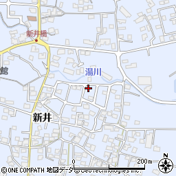 長野県松本市里山辺新井6021周辺の地図