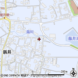 長野県松本市里山辺新井6001周辺の地図
