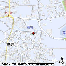 長野県松本市里山辺新井6006周辺の地図