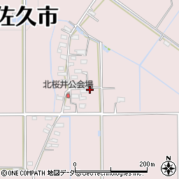 長野県佐久市桜井847-1周辺の地図