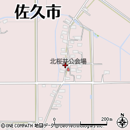 長野県佐久市桜井832周辺の地図