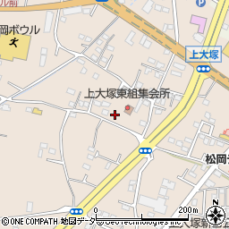 群馬県藤岡市上大塚353周辺の地図