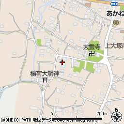 群馬県藤岡市上大塚880周辺の地図